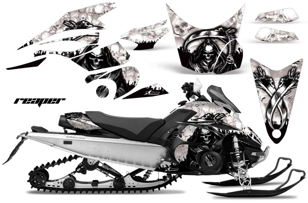 Yamaha FX Nytro Graphics Kit Reaper White